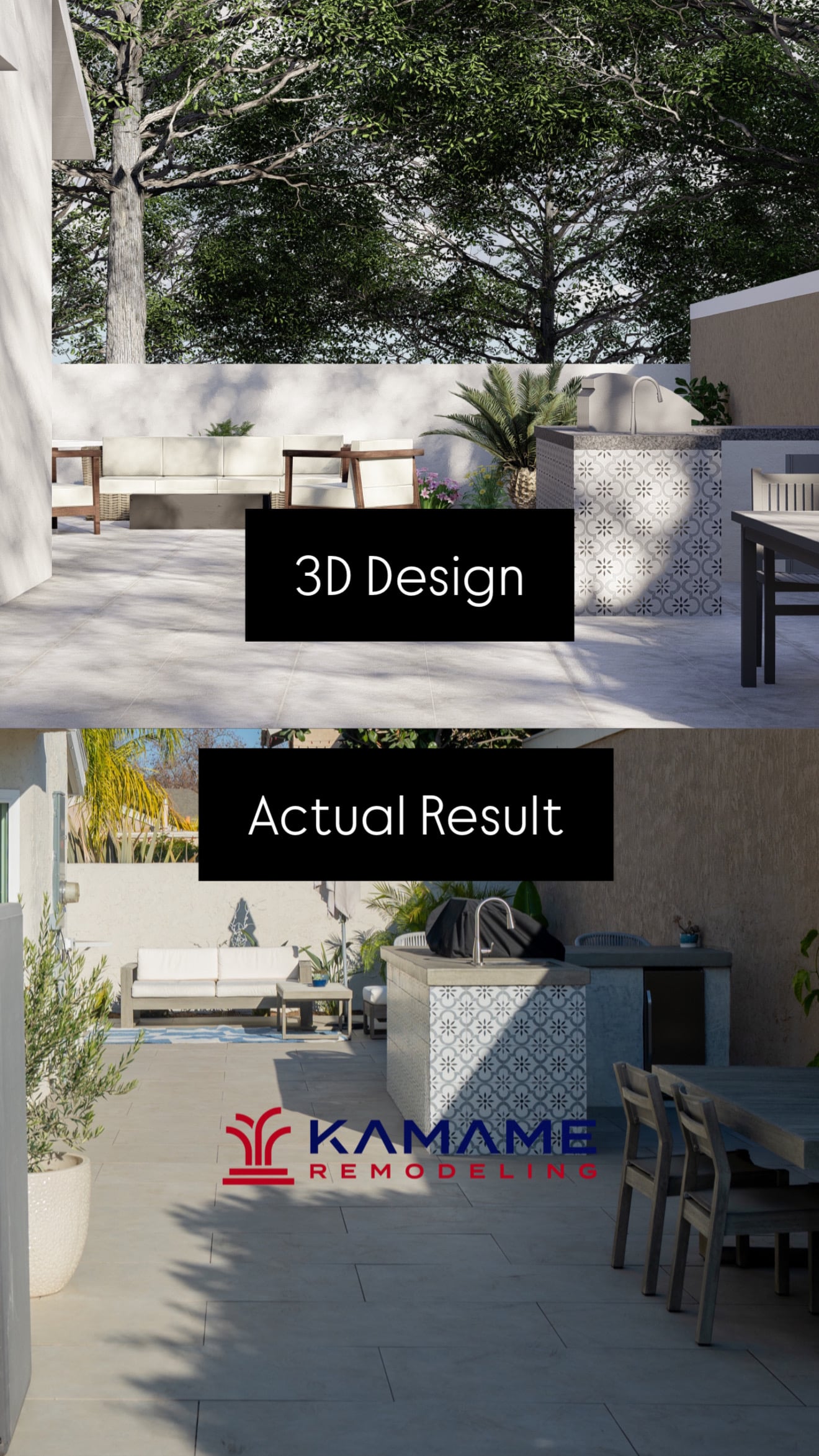 3D Backyard Design Orange County | Kamame Remodeling – Custom Outdoor Living Visualizations and Remodeling Plans