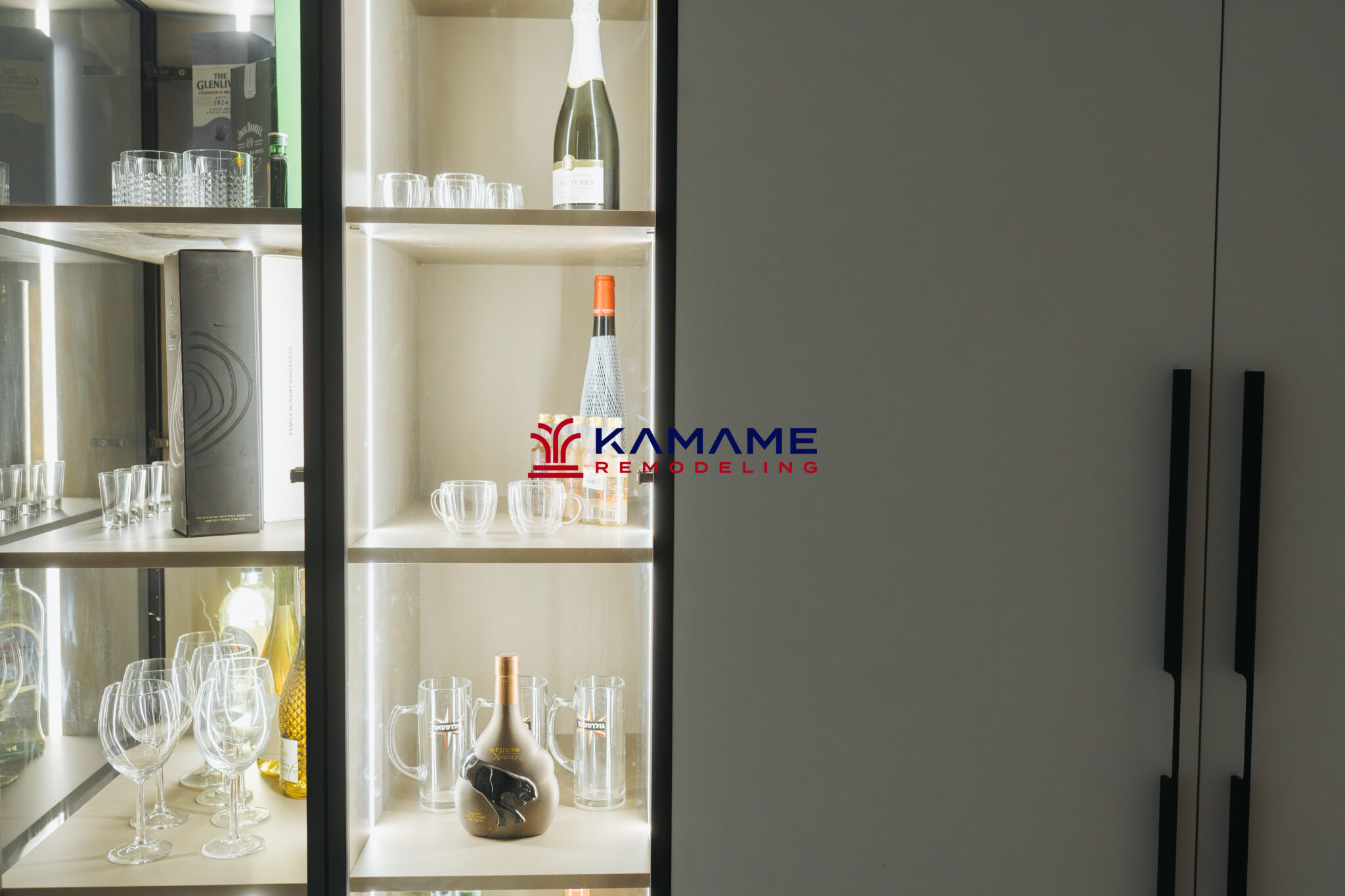 Luxurious, Modern, High End Design Kitchen Remodel in Laguna Beach, CA by Kamame Remodeling project photo 3